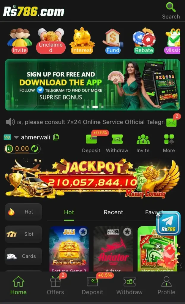 RS786 Game